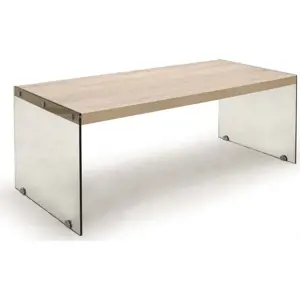 Produkt Konferenční stolek s deskou v dubovém dekoru v přírodní barvě 55x110 cm Nancy – Tomasucci