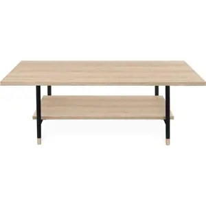Konferenční stolek s deskou v dubovém dekoru v přírodní barvě 60x120 cm Jugend – Woodman