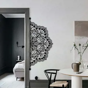 Produkt Kovová nástěnná dekorace 160x70 cm Mandala – Wallity