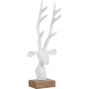 Kovová soška (výška 34 cm) Reindeer Head – PT LIVING