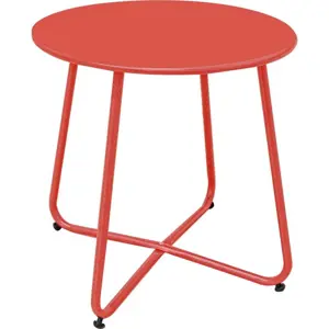 Produkt Kovový kulatý zahradní odkládací stolek ø 45 cm Luna – LDK Garden
