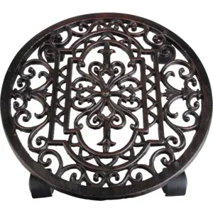 Produkt Kovový pojízdný podstavec pod květináč ø 29 cm Ornament – Esschert Design