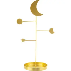 Produkt Kovový stojan na šperky ve zlaté barvě Sass & Belle Celestial
