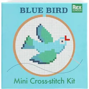 Kreativní sada Cross-stitch Kit Blue Bird – Rex London