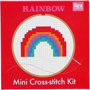 Produkt Kreativní sada Cross-stitch Kit Rainbow – Rex London