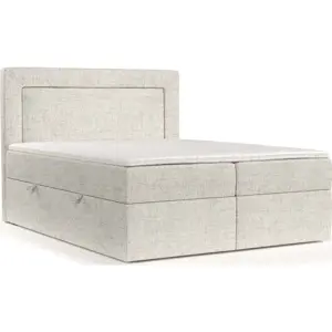 Produkt Krémová boxspring postel s úložným prostorem 160x200 cm Imagine – Maison de Rêve