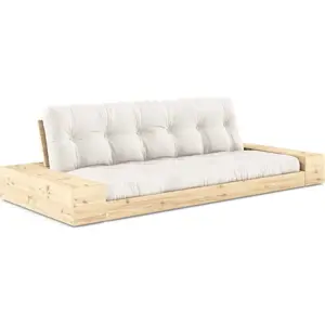 Produkt Krémová rozkládací pohovka 244 cm Base – Karup Design