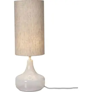 Produkt Krémová stolní lampa s textilním stínidlem (výška 75 cm) Reykjavik – it's about RoMi