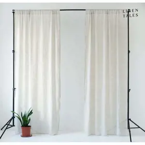 Produkt Krémová záclona 130x200 cm Daytime – Linen Tales