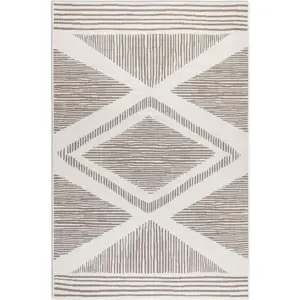 Produkt Krémovo-hnědý venkovní koberec 200x290 cm Gemini – Elle Decoration