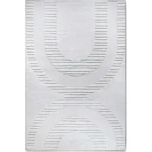 Krémový koberec 120x170 cm Bartoux Cream White – Elle Decoration