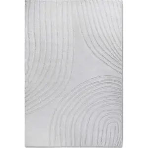 Krémový koberec 160x235 cm Pigment Cream White – Elle Decoration