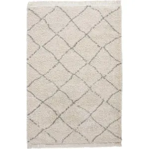 Krémový koberec 80x150 cm Boho – Think Rugs