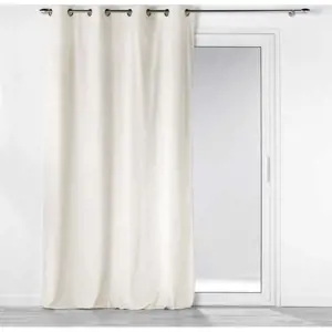 Krémový manšestrový závěs 140x260 cm Casual – douceur d'intérieur