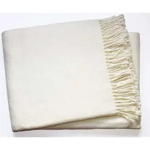 Produkt Krémový pléd s podílem bavlny Euromant Zen, 140 x 180 cm