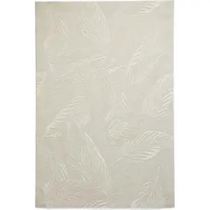 Produkt Krémový pratelný koberec z recyklovaných vláken 120x170 cm Flores – Think Rugs