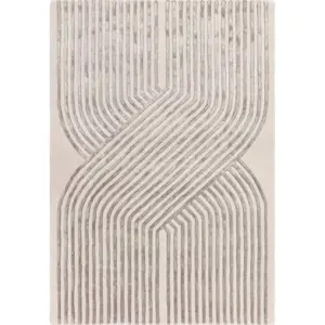 Produkt Krémový ručně tkaný koberec s příměsí vlny 160x230 cm Matrix – Asiatic Carpets
