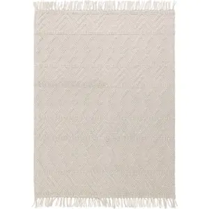 Krémový vlněný koberec 120x170 cm Asra – Asiatic Carpets