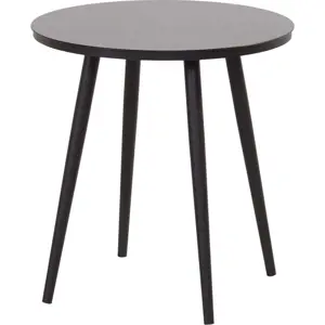 Produkt Kulatý zahradní barový stolek s černou deskou ø 66 cm Sophie – Hartman