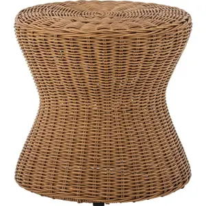 Produkt Kulatý zahradní odkládací stolek z umělého ratanu ø 53 cm Roccas – Bloomingville