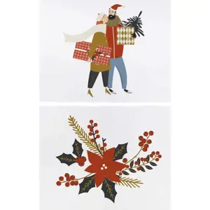 Produkt Látková prostírání s vánočním motivem v sadě 2 ks 35x45 cm Christmas Star – Butter Kings