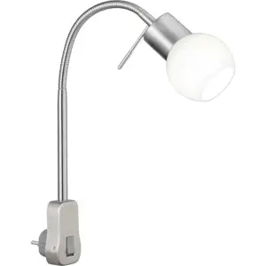Produkt LED bodové svítidlo ve stříbrné barvě Fred – Trio