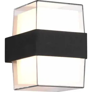 LED nástěnné venkovní svítidlo (výška 13 cm) Molina – Trio