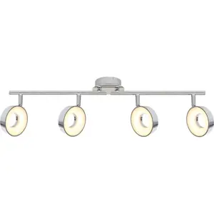 Produkt LED stropní svítidlo v leskle stříbrné barvě 71x10 cm Isla – Candellux Lighting