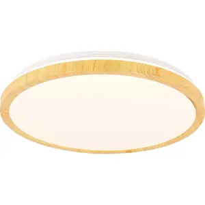 Produkt LED stropní svítidlo v přírodní barvě ø 48 cm Gandava – Candellux Lighting