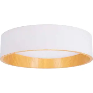 LED závěsné svítidlo v bílo-přírodní barvě ø 40 cm Lazio – Candellux Lighting