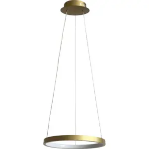 LED závěsné svítidlo ve zlaté barvě ø 29 cm Lune – Candellux Lighting