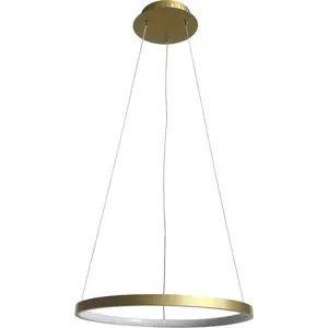 LED závěsné svítidlo ve zlaté barvě ø 40 cm Lune – Candellux Lighting