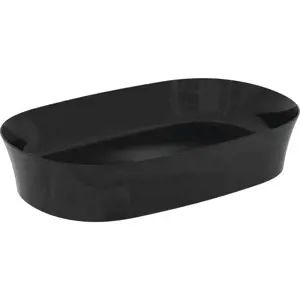 Produkt Leskle černé keramické umyvadlo 60x38 cm Ipalyss – Ideal Standard