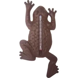 Produkt Litinový nástěnný teploměr Esschert Design Frog