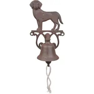 Produkt Litinový nástěnný zvonek s motivem psa Esschert Design
