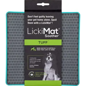 Lízací podložka Soother Tuff Turquoise – LickiMat