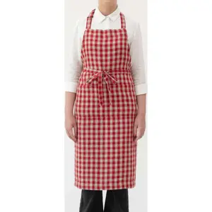 Produkt Lněná zástěra Red Gingham – Linen Tales