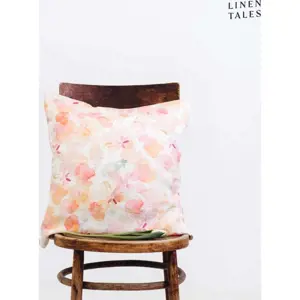 Produkt Lněný povlak na polštář 40x40 cm Floral – Linen Tales