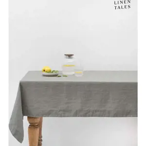 Produkt Lněný ubrus 140x140 cm Khaki – Linen Tales