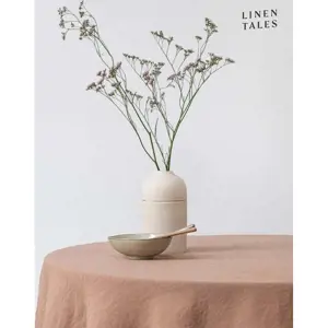 Lněný ubrus ø 150 cm – Linen Tales