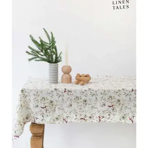 Produkt Lněný ubrus s vánočním motivem 140x140 cm – Linen Tales