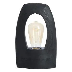 Produkt Matně černá stolní lampa (výška 25 cm) Carini – Light & Living