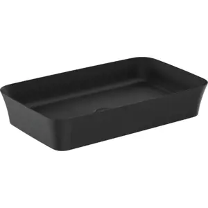 Produkt Matně černé keramické umyvadlo 65x40 cm Ipalyss – Ideal Standard