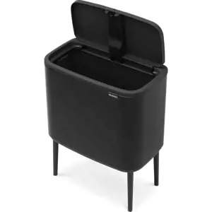 Produkt Matně černý dotykový ocelový odpadkový koš 36 l Bo Touch Bin – Brabantia