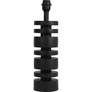 Produkt Matně černý podstavec stolní lampy 40 cm Desley – Light & Living