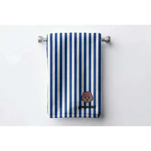 Produkt Modrá bavlněná dětská osuška 75x140 cm Stripes – Playmobil