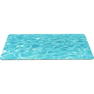 Produkt Modrá koupelnová předložka 50x80 cm Blue Sea – Wenko