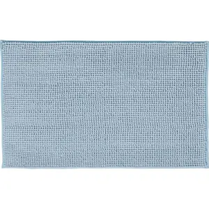Produkt Modrá koupelnová předložka 80x50 cm Bobble - Catherine Lansfield