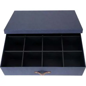 Produkt Modrá krabice s přihrádkami Bigso Box of Sweden Jakob