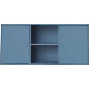 Produkt Modrá nízká závěsná komoda 133x61 cm Mistral – Hammel Furniture